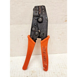 Rare hard to find Thomas & Betts Shure Stake ratchet Manual Crimp Tool